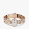 25MM Oval Crystal Accent Link Watch 25MM Oval Crystal Accent Link Watch