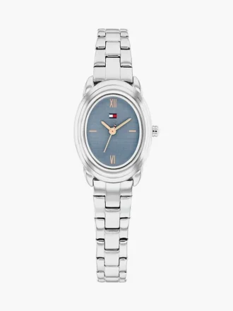 27MM Textured Oval Dial Dress Watch