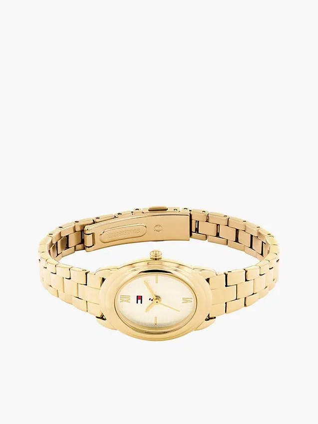 27MM Textured Oval Dial Dress Watch 27MM Textured Oval Dial Dress Watch