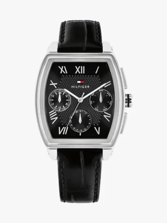 36MM Leather Strap Multifunction Watch