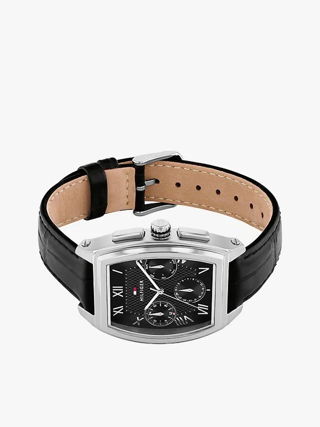 36MM Leather Strap Multifunction Watch 36MM Leather Strap Multifunction Watch