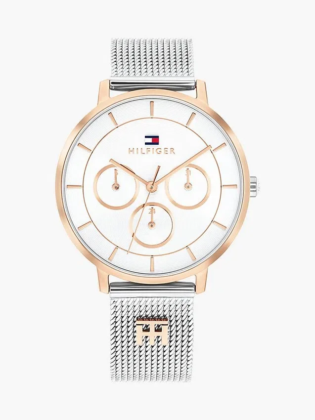36MM Monogram Accent Mesh Watch 36MM Monogram Accent Mesh Watch