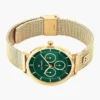 36MM Monogram Accent Mesh Watch