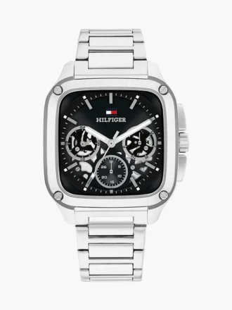 37MM Rectangle Skeleton Dial Sport Watch