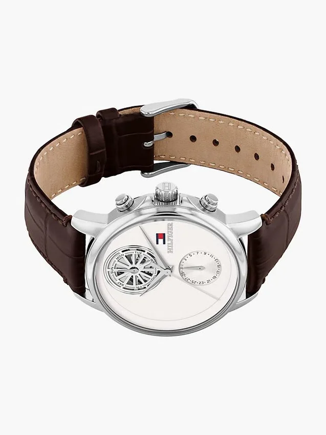 40MM Leather Strap Dress Watch 40MM Leather Strap Dress Watch