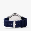 43MM Silicone Strap Chronograph Watch