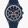 43MM Silicone Strap Dual-Time Watch