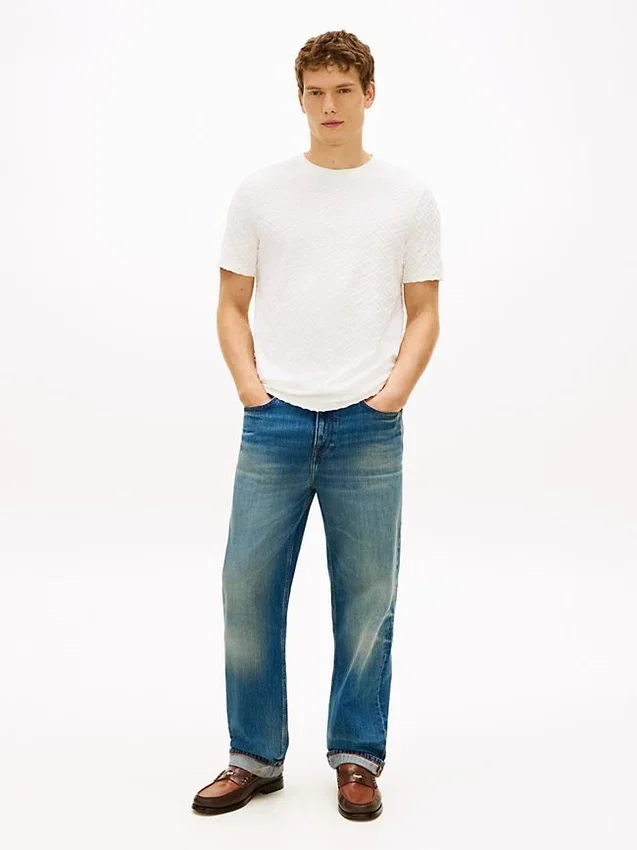 Allover Flag Logo Jacquard T-Shirt Allover Flag Logo Jacquard T-Shirt