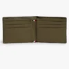 Allover Flag Logo Leather Bifold Wallet Allover Flag Logo Leather Bifold Wallet