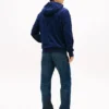 Allover Flag Logo Velour Jacquard Hoodie Allover Flag Logo Velour Jacquard Hoodie
