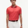 Allover Flag Print Interlock Polo Allover Flag Print Interlock Polo