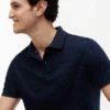 Allover Flag Print Interlock Polo Allover Flag Print Interlock Polo
