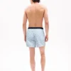 Allover Flag Print Woven Boxer