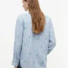 Allover Monogram Linen-Blend Shirt Allover Monogram Linen-Blend Shirt