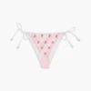 Allover Script Monogram Bikini Bottom Allover Script Monogram Bikini Bottom