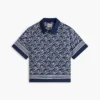 Allover Script Monogram Voile Shirt Allover Script Monogram Voile Shirt