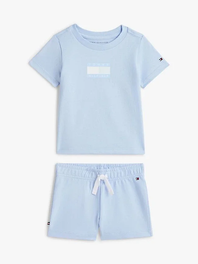 Babies’ Flag Logo T-Shirt & Short Set Babies’ Flag Logo T-Shirt & Short Set
