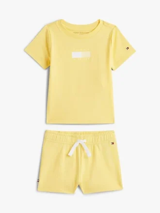 Babies’ Flag Logo T-Shirt & Short Set