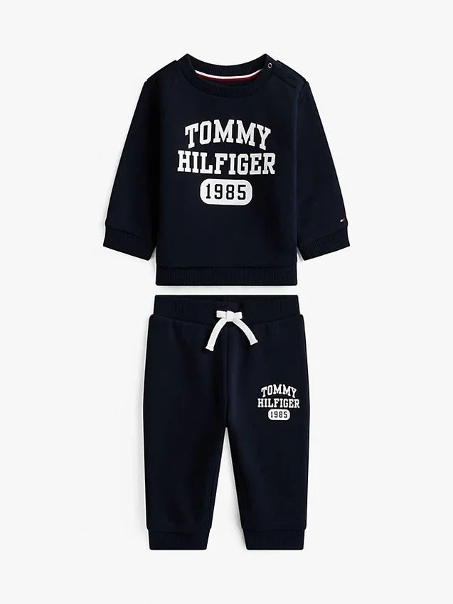Babies’ Logo Sweatshirt and Pant Set Babies’ Logo Sweatshirt and Pant Set