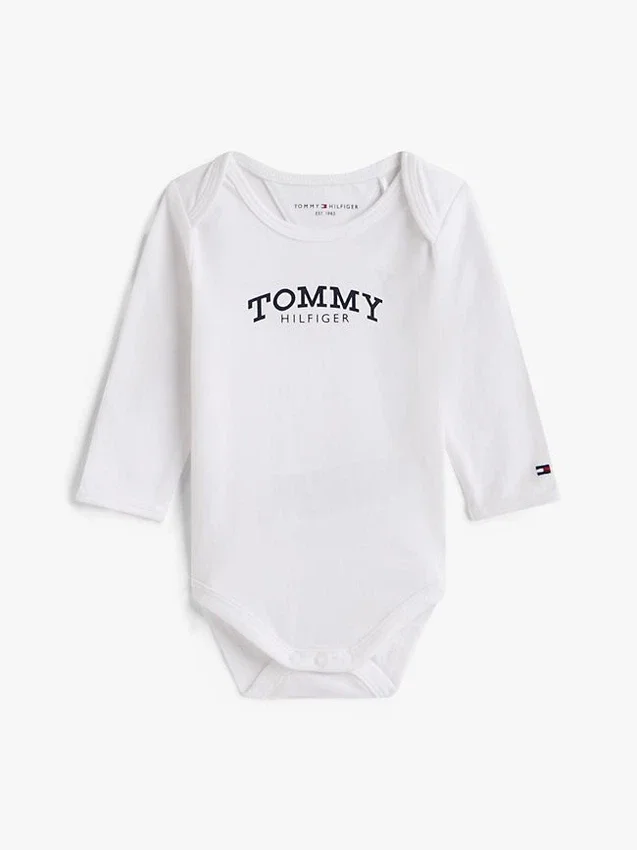 Babies’ Long-Sleeve Monotype Logo Onesie Babies’ Long-Sleeve Monotype Logo Onesie