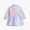 Babies’ Mixed Stripe Stretch Shirtdress Babies’ Mixed Stripe Stretch Shirtdress