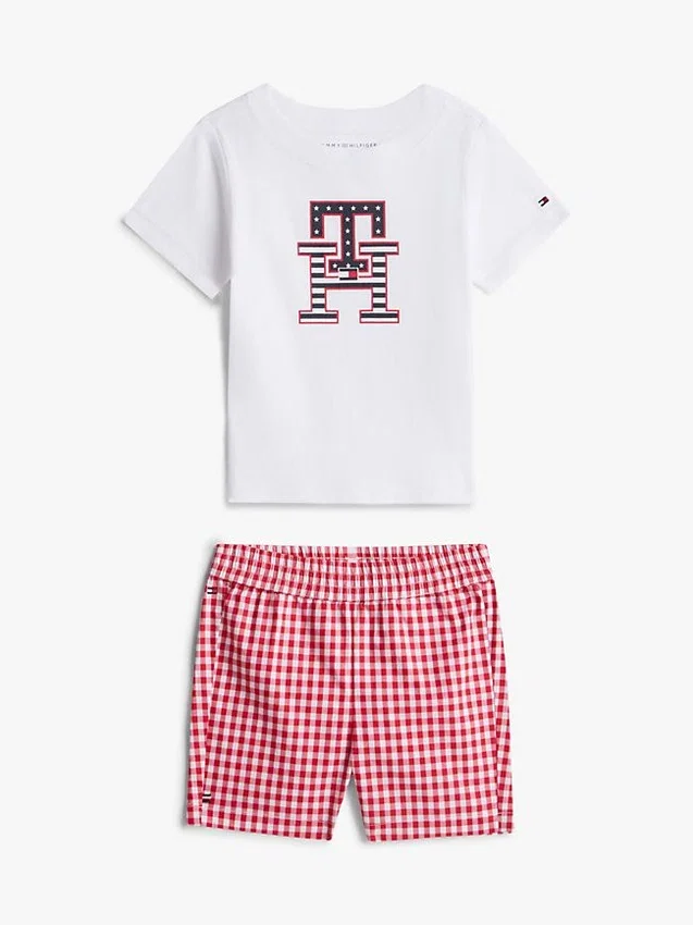 Babies’ Monogram T-Shirt & Short Set Babies’ Monogram T-Shirt & Short Set