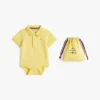 Babies’ Polo Onesie and Gift Bag Babies’ Polo Onesie and Gift Bag