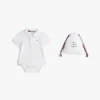 Babies’ Polo Onesie and Gift Bag Babies’ Polo Onesie and Gift Bag
