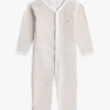 Babies’ Stripe Ribbed Footie Coverall Babies’ Stripe Ribbed Footie Coverall