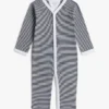 Babies’ Stripe Ribbed Footie Coverall Babies’ Stripe Ribbed Footie Coverall