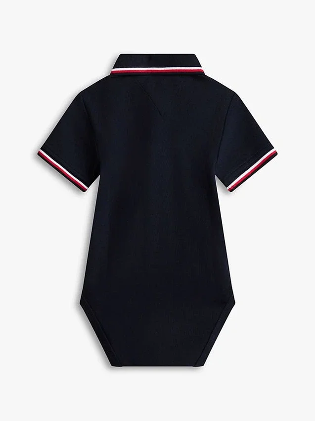 Babies’ Tommy Wicking Polo Onesie Babies’ Tommy Wicking Polo Onesie