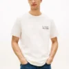 Back Logo Graphic Slub Cotton T-Shirt Back Logo Graphic Slub Cotton T-Shirt