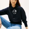 Badge Crest Logo Brushed-Back Hoodie Badge Crest Logo Brushed-Back Hoodie