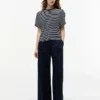 Batwing-Sleeve Crewneck T-Shirt Batwing-Sleeve Crewneck T-Shirt