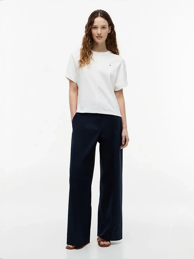Batwing-Sleeve Crewneck T-Shirt Batwing-Sleeve Crewneck T-Shirt