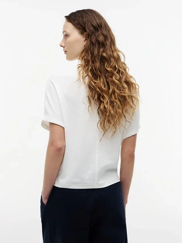 Batwing-Sleeve Crewneck T-Shirt Batwing-Sleeve Crewneck T-Shirt