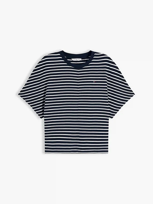 Batwing-Sleeve Crewneck T-Shirt Batwing-Sleeve Crewneck T-Shirt