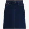 Belted Denim Skirt Belted Denim Skirt