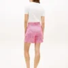 Belted Gingham Seersucker Short Belted Gingham Seersucker Short