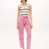 Belted Gingham Seersucker Tapered Pant Belted Gingham Seersucker Tapered Pant