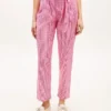 Belted Gingham Seersucker Tapered Pant Belted Gingham Seersucker Tapered Pant