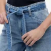 Belted High-Rise Wide Leg Jean Belted High-Rise Wide Leg Jean