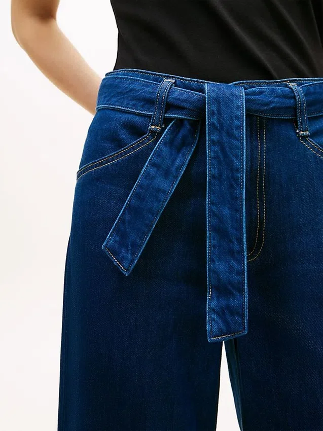 Belted High-Rise Wide Leg Jean Belted High-Rise Wide Leg Jean