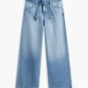 Belted High-Rise Wide Leg Jean Belted High-Rise Wide Leg Jean