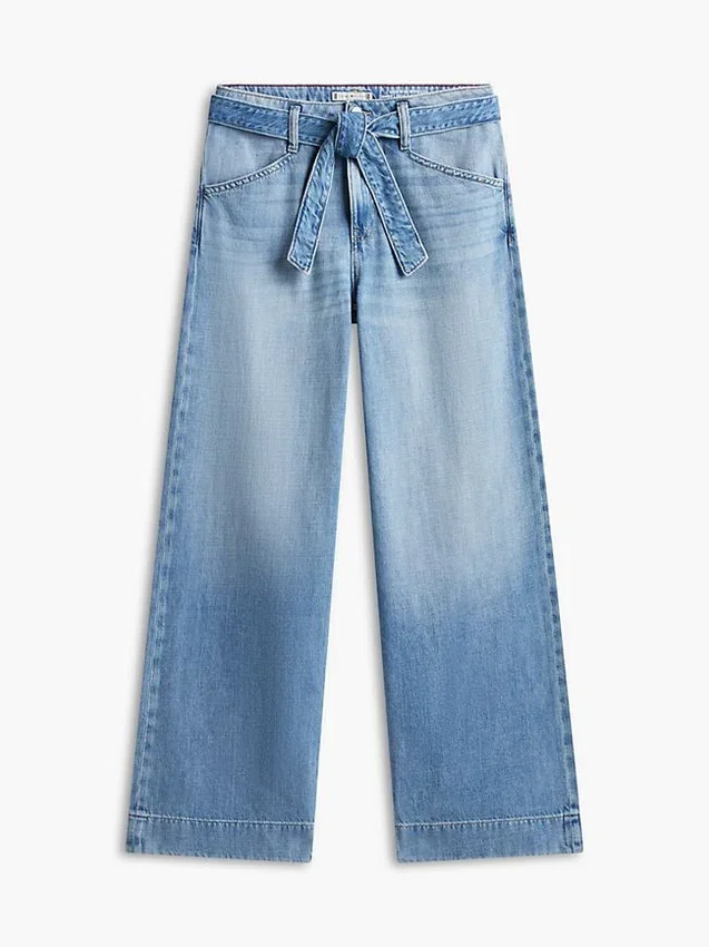 Belted High-Rise Wide Leg Jean Belted High-Rise Wide Leg Jean