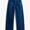 Belted High-Rise Wide Leg Jean Belted High-Rise Wide Leg Jean