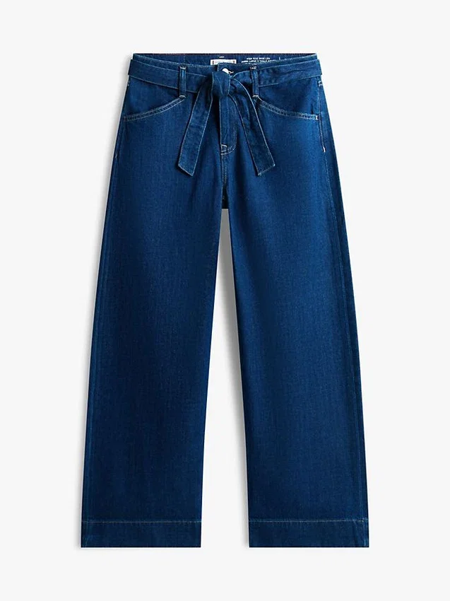 Belted High-Rise Wide Leg Jean Belted High-Rise Wide Leg Jean