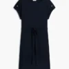 Belted Stretch-Cotton Dress Belted Stretch-Cotton Dress
