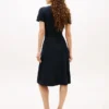 Belted Tipped Midi Polo Dress Belted Tipped Midi Polo Dress