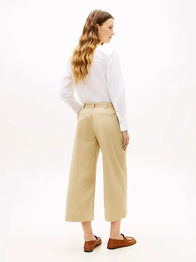 Belted Wide-Leg Chino Belted Wide-Leg Chino